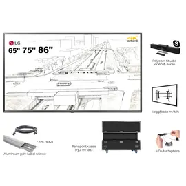 LG 4K Large Display Portabelt Møterom (36mnd on Site Swap)