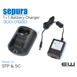 Sepura 300-01930 SC/STP Desktop Dual Charger
