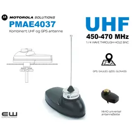Motorola PMAE4037 UHF/GPS kombiantenne (450-470MHz, GPS)