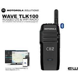 Motorola WAVE PTX TLK100i POC Radio (4G, WiFi)