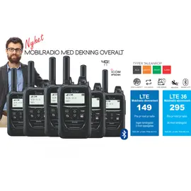 Icom IP501H Skolesamband (LTE, 4G)