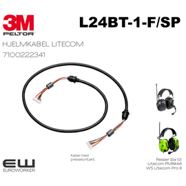 3M Peltor L24BT-1-F/SP Litecom kabel
