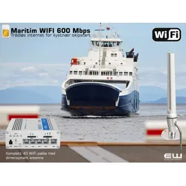 Skipsfart og Maritim WIFI sone (150-600Mbps)