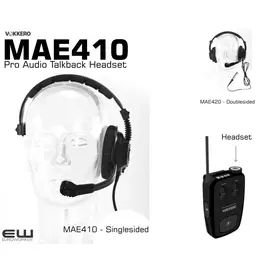 Vokkero MAE 410 AUDIO PRO HEADSET SINGLE MUFF