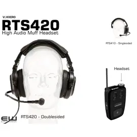 Vokkero RTS420 & RTS410 - High Audio Muff Headset