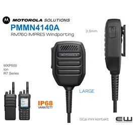 Motorola PMMN4140A  Large RM760 (3,5mm IP68, R7, ION..)