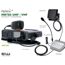Hytera HM785 Operatør Kit for Kran og Rigg (MD, HM)