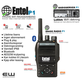 Entel DN495/P1 Private Server Radio (WiFi)