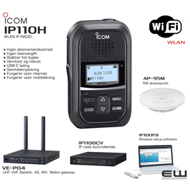 Icom IP110H WiFi Wlan radio (IP, LAN)