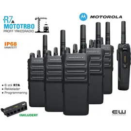 Motorola Mototrbo R7a 6-pack bundle
