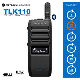 MOTORLA TLK110 - Wave PTX - HK2187A - eSIM HK2189A - uten SIM - euroworker