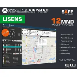 Motorola Wave PTX Dispatch - Safeguard 12mnd (GMLN7637A)