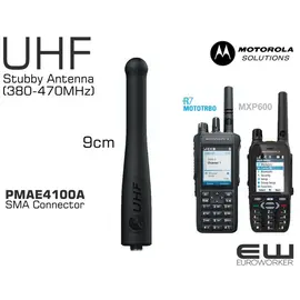 Motorola PMAE4100A
9cm Stubby
SMA kontakt Tetra antenne
MXP600