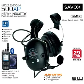 savox-noise-com-500xp-bluetooth-industri-headset-snr29-k6011100020-k6011100010