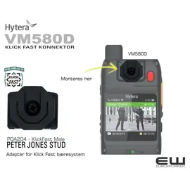Hytera POA204 - VM580D Klick Fast Adapter