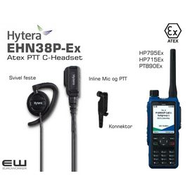 Hytera EHN38P-Ex Atex PTT C-Headset
