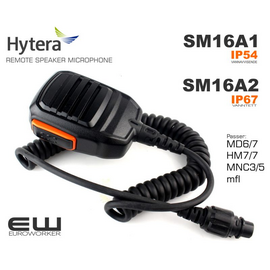 Hytera SM16A1 (IP54) og SM16A2 (IP67) Håndholdt Mikrofon til MD785/RD985