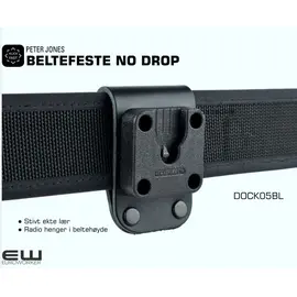 KLick Fast Lær Beltefeste No Drop (Peter Jones) - DOCK05BL DOCK05EBL DOCK05BLEXL