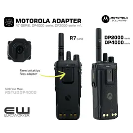 Motorola Klick Fast Adapter (R7, DP4000-serie, DP2000-serie) RSTUDMOTOROLA