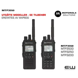 Motorola MTP3550 TETRA Terminal (MDH63PCH6TZ8AN)