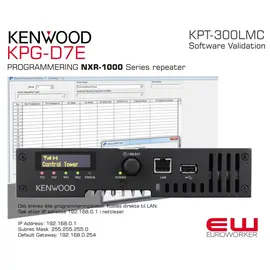 Det kreves ikke programmeringskabel. Kobles direkte til LAN. 
Søk etter IP adresse 192.168.0.1 i nettleser. 

IP Address: 192.168.0.1
Subnet Mask: 255.255.255.0
Default Gateway: 192.168.0.254