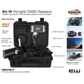 Kit IV - Roger Portabel GNSS Repeater (GNSS-TAC-H)