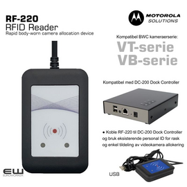 Motorola RF-220 RFID Reader (DC-220 Controller, VT- & VD- kameraserier)
