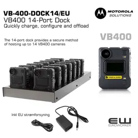 Motorola VB400 14-Port Charging Dock