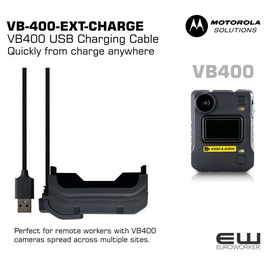 Motorola VB400 USB Charging Cable (VB400-EXT-CHARGE)
