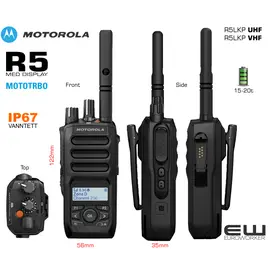 Motorola Mototrbo R5 LKP (Display, UHF, VHF, IP67)
