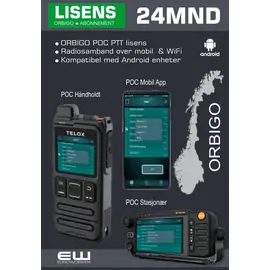 OrbiGo PTT - POC Android Abonnement (24 mnd)