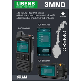 OrbiGo PTT - POC Android Abonnement (3 mnd)