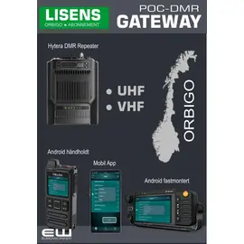 12 mnd Orbigo POC til Hytera DMR XPT Gateway