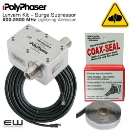 Lynvern Kit - Surge Supressor  - 800-2500 MHz Lightning Arrestor