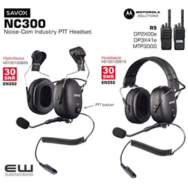 Savox Noise-COM 300_euroworker_PTT_Headset