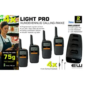 Zodiac Light Pro Butikksamband 4-PACK BUNDLE (446MHz & 444MHz)