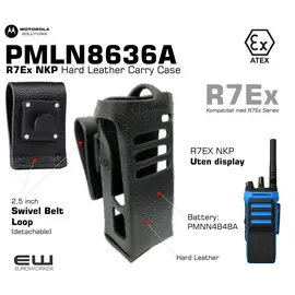 Motorola PMLN8636A - R7Ex NKP Hard Leather Carry Case - No Display