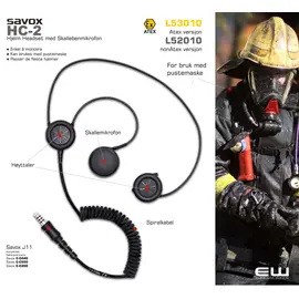 Savox XG HC-2 Bone Conductive Headset