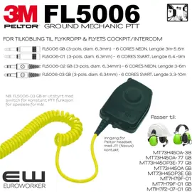 3M Peltor FL5006 - Ground Mechanics PTT Adapters (GB) - FL5006GB   7000147275