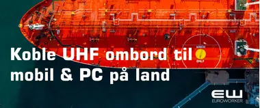 Hvordan koble UHF ombord til mobil eller iPhone på land?