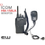 Icom HM-158LA kompakt håndholdt mikrofon  (F29SR, F1000, F2000, F3102D, F4102D)