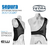 300-00247 - Sepura STP Shoulder Harness RHS (Black & White)