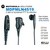 Motorola MDPMLN4519 2-delt earpiece med kombinert PTT & mikrofon (GP344 mfl)