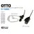 Otto 2-Wire Earphone Palm PTT & MIC (Svart: V1-10669 & Beige V1-10670)