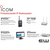 Icom IP1000C Controller Enhet for IP Radio IP100H