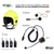 Gecko Headset for MK11 Open Face Helmet (Icom F29SR2, F2000, F1000)