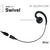 Swivel Earpiece - E1-QC2NC138