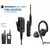 Motorola PMLN8295A 2- Wire Earhook inLine Mic/PTT headset (R7, ION,