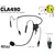 Vokkero CLA490 Behind-the-Headset In-Ear Atex Headset