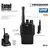 Entel DX446E Proff Lisensfri Yrkesradio Bundle 6 pack  (IP68, 446MHz, 32 kanaler)